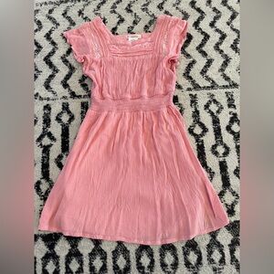 Love Squared Pink Textured Dress
